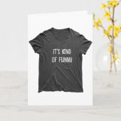 Grappig Ouderdoms Citaat Op T-shirt Kaart (Gele Bloem)