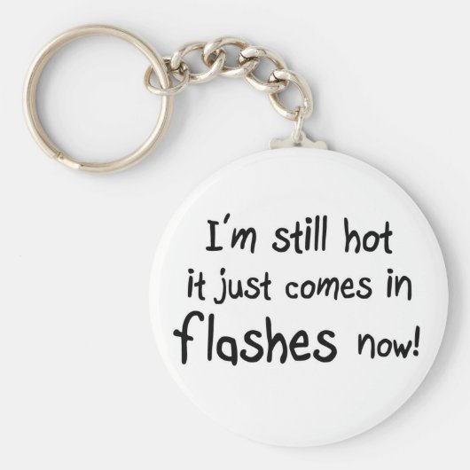 Grappig ouderdomse humor sleutelhanger verjaardags (Voorkant)