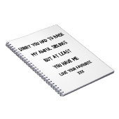 Grappig ouderlijk Notitieboek (Rechterzijde)