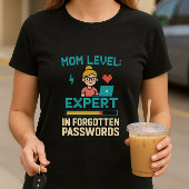Grappig ouderlijk Shirt; expert in vergeten wachtw T-shirt