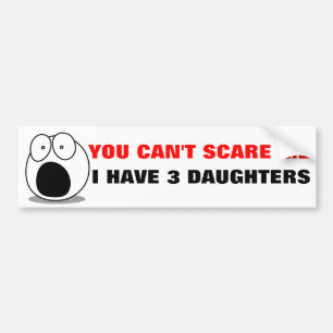 Grappig Ouderschap Quote, ik heb 3 DAGEN. Bumpersticker