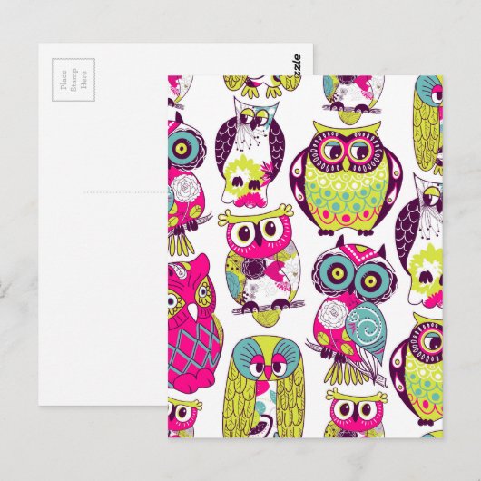 Grappig ovenpatroon briefkaart (Voorkant / Achterkant)