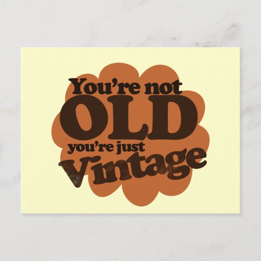 Grappig over de heuvel verjaardag briefkaart (Voorkant)