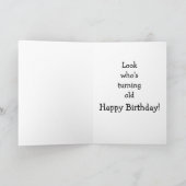 Grappig over de Hill Birthday Kaart (Binnen)