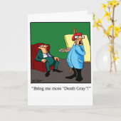 Grappig over de Hill Birthday Kaart (Gele Bloem)