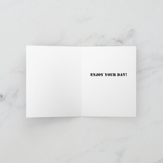 Grappig over de verjaardagswens van Hill Kaart (Binnen)