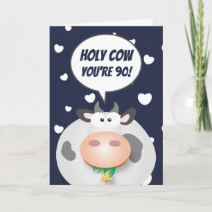 Grappig over The Hill Happy 90th Birthday Kaart