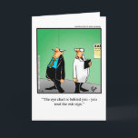 Grappig Over The Hill Humor Verjaardag Kaart<br><div class="desc">Geniet van het verspreiden van de lach met deze hilarische over de hill happy birthday wenskaart van cartoonist Bill Abbott; stuur een aantal lachen samen met je beste wensen voor een happy birthday. Bill Abbotts cartoon "Spectickles", de internationaal gesyndiceerde strip verscheen ook in Hallmark U.K., Reader's Digest, Saturday Evening Post...</div>