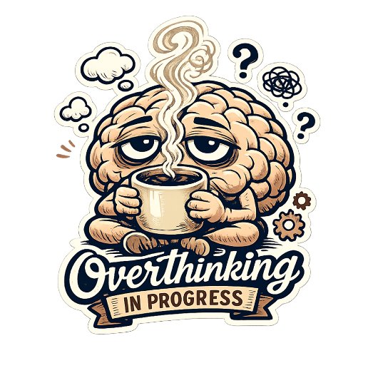 Grappig Overdenken In Uitvoering T-Shirt | Herkenb