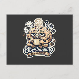 Grappig Overdenken In Uitvoering T-Shirt | Herkenb Feestdagenkaart