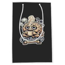 Grappig Overdenken In Uitvoering T-Shirt | Herkenb Medium Cadeauzakje