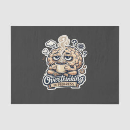 Grappig Overdenken In Uitvoering T-Shirt | Herkenb Tissuepapier