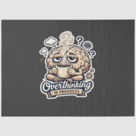Grappig Overdenken In Uitvoering T-Shirt | Herkenb Tissuepapier