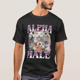 Grappig overheersende kater T-shirt, grappige kat T-shirt