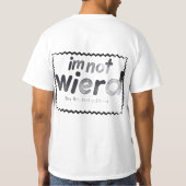 Grappig overhemd voor mannen t-shirt (Achterkant)