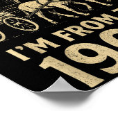 Grappig overhemd voor papa Mannen vrouwen im uit 1 Poster (Hoek)