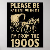 Grappig overhemd voor papa Mannen vrouwen im uit 1 Poster (Voorkant)