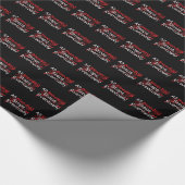 Grappig overlevingscitaat - bloeden stopt uiteinde cadeaupapier (Hoek)