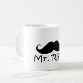 Grappig paar mok set x2, mevrouw altijd gelijk (Voorkant links)