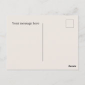 Grappig paard advies woord art Land Briefkaart (Achterkant)