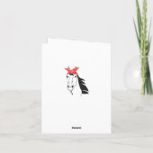 Grappig Paard Denkt Aan Jou, Hallo, Mis Je Kaart (Achterkant)