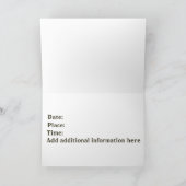 Grappig Paard en Koe Roddelen, Pensioenfeest Kaart (Binnen)