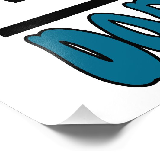 Grappig paard ezel glimlach naar mensen sarcastisc foto afdruk (Hoek)