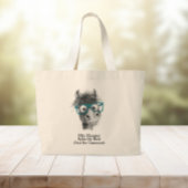 Grappig Paard Leraren Gift Grote Tote Bag