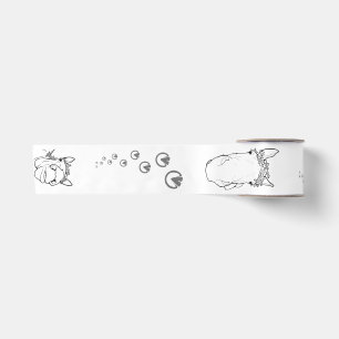 Grappig Paard Liefhebber Cadeau Whimsical Huis Paa Satijnen Lint