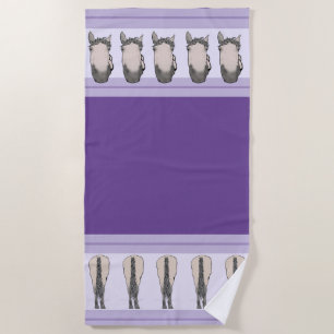 Grappig Paard Liefhebber Decoratie Cadeau 5 Billen Strandlaken