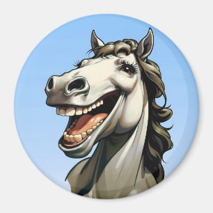 grappig paard magneet