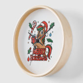 Grappig Paard Merry Horsemas (Hoek)