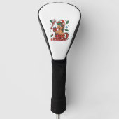 Grappig Paard Merry Horsemas Golfheadcover (Voorkant)