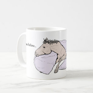 Grappig Paard Minnaar Cadeau Whimsical Weide Slaap Koffiemok