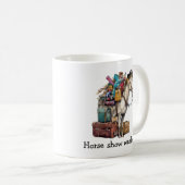 Grappig paard mok paard show weekend. (Voorkant rechts)