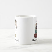 Grappig paard mok paard show weekend. (Center)