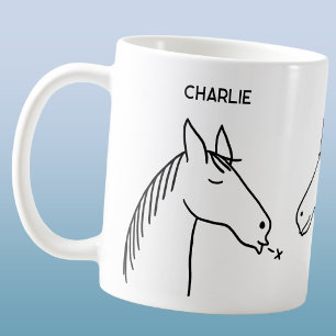 Grappig Paard Persoonlijk Koffiemok