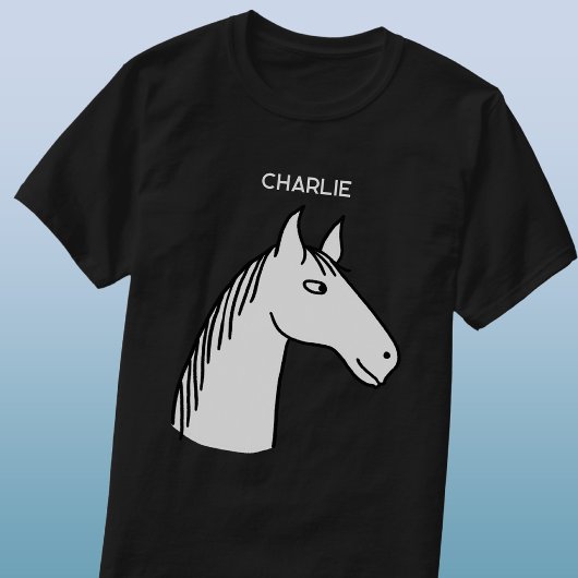 Grappig Paard Persoonlijk T-shirt
