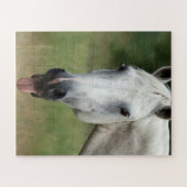 Grappig Paard Pony Vergeet de Lach niet Groot Legpuzzel (Horizontaal)