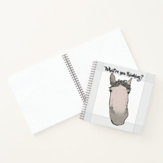 Grappig Paardenliefhebber Whimsisch Cadeau Denkdag Notitieboek