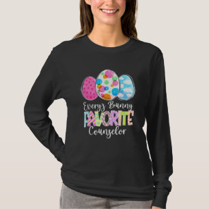 Grappig paaseieren Elke bunny Favorite Counselor T-shirt