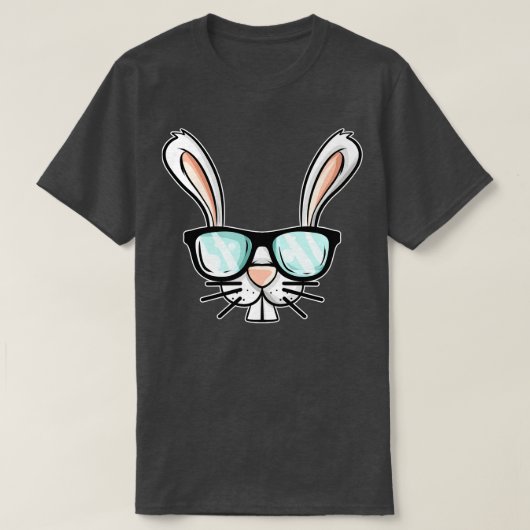 Grappig paasgeld met zonnebril paaskostuum t-shirt (Design voorkant)