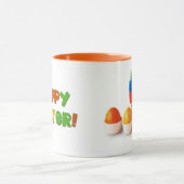Grappig paashaas. PaascadeauMok voor kinderen Mok (Midden)