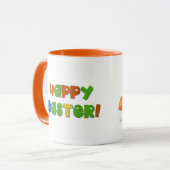 Grappig paashaas. PaascadeauMok voor kinderen Mok (Voorkant links)