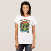 Grappig Paddenstoelen T-shirt – “Ik ben een leuke (Voorkant volledig)