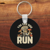 Grappig paddenstoelenontwerp dat je kunt verbergen sleutelhanger (Voorkant)