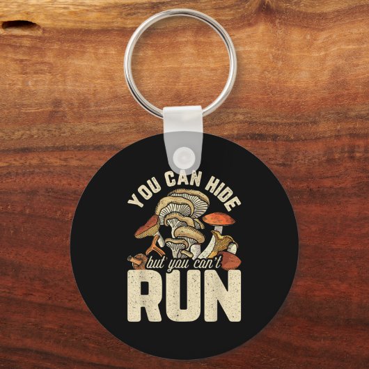 Grappig paddenstoelenontwerp dat je kunt verbergen sleutelhanger (Voorkant)