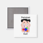 Grappig paintball magneet (Voorkant / Achterkant)
