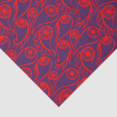 Grappig Paisley Oog Patroon Griezelige Grappige Ha Tissuepapier (Detail)