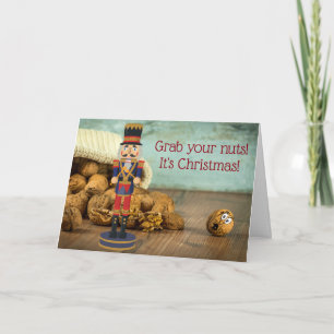 Grappig Pak je Notenkraker Kerst Feestdagen Kaart